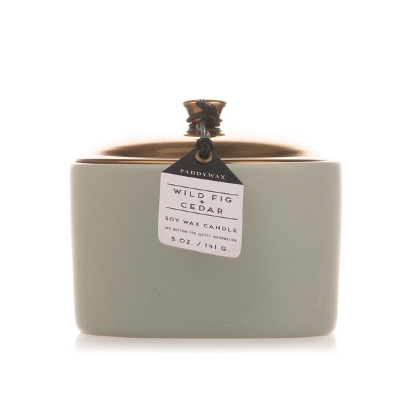 Paddywax Hygge 5oz Candle Wild Fig and Cedar