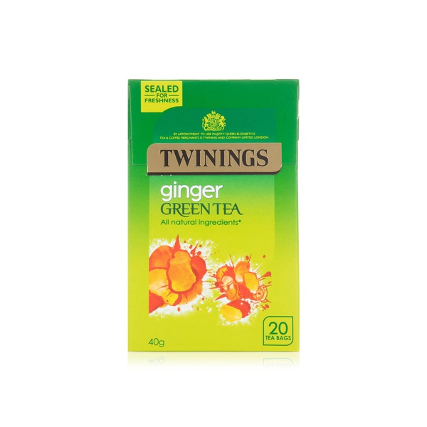 اشتري Twinings green tea with ginger 40g في الامارات