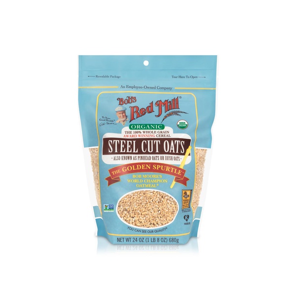 Bob's Red Mill Organic Steel Cut Oats 680g
