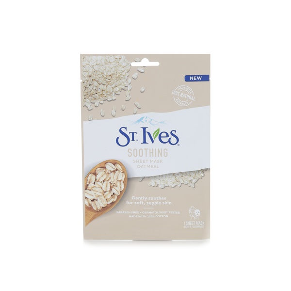 Buy St. Ives soothing sheet mask oatmeal in UAE