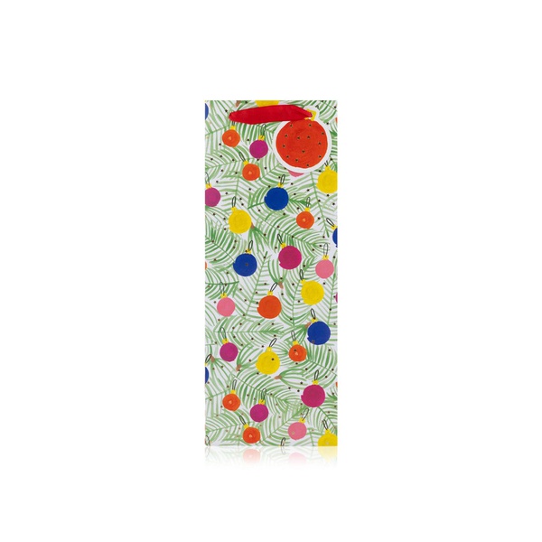 John Lewis Christmas Bauble Bottle Bag