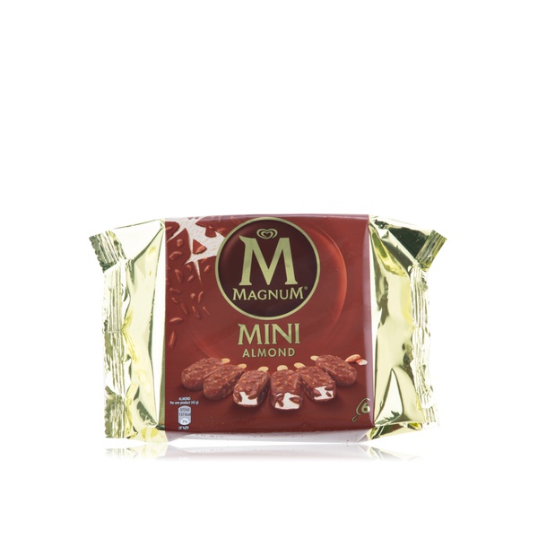 Magnum almond mini ice cream x6 345ml