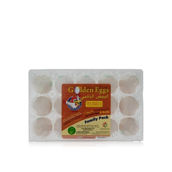Al Jazira Medium White Eggs x 15