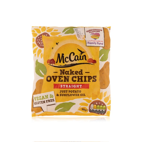 اشتري McCain naked oven chips straight cut 900g في الامارات