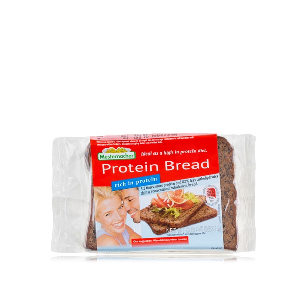 اشتري Mestemacher protein bread 250g في الامارات