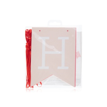 The Party Popper Valentines Day Flag Banner