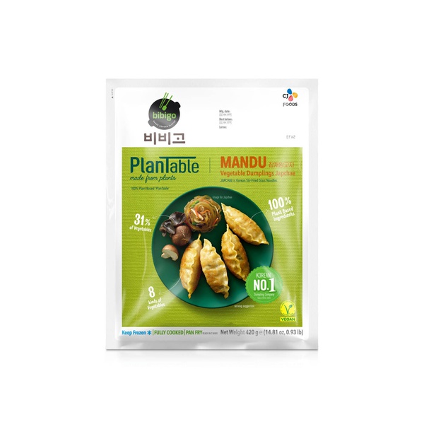 Bibigo Plantable Japchae Mandu Dumplings 420g