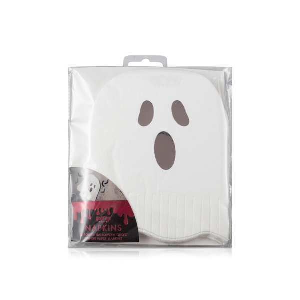 Ginger Ray 16 Ghost Fringe Napkins