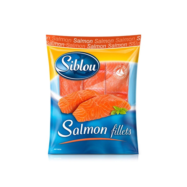 Siblou Frozen Salmon Fillets 450g