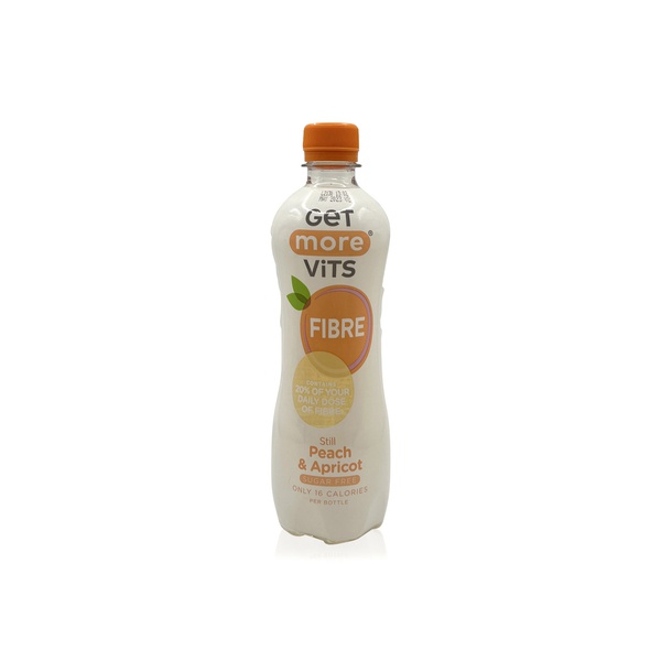 اشتري Get More Vits peach and apricot fibre drink 500ml في الامارات