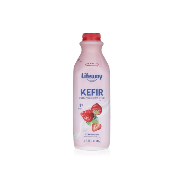 Lifeway 1 Per Cent Fat Strawberry Kefir 946ml