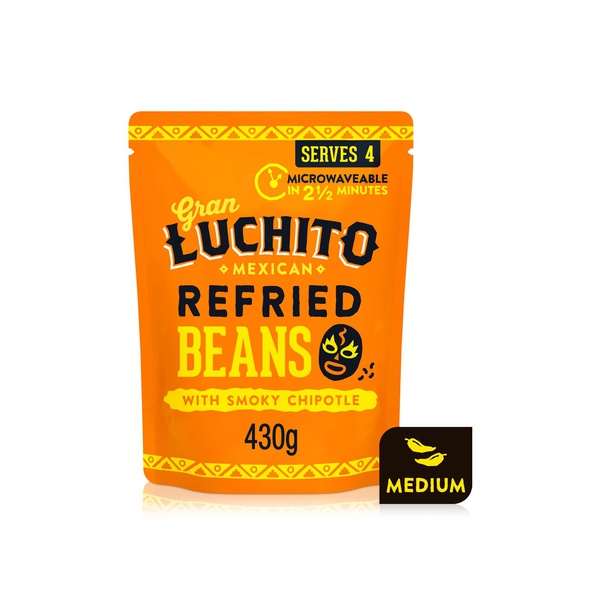 Gran Luchito Chipotle Refried Beans 430g