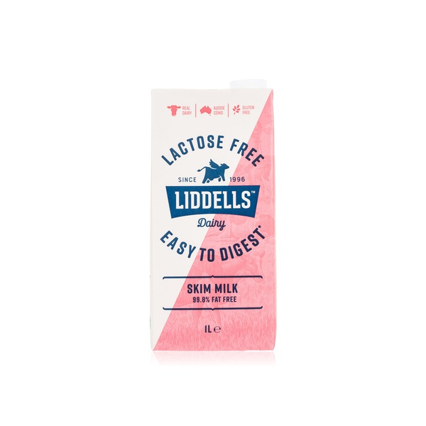 Liddells Lactose-Free Skim Milk 1 litre