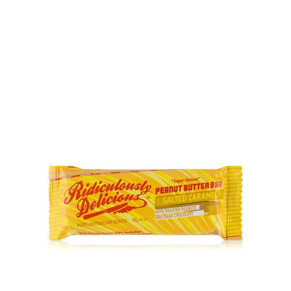 Ridiculously Delicious Peanut Butter Bar Salted Caramel 50g