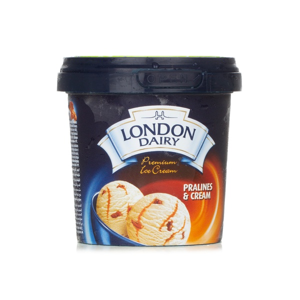 London Dairy Pralines And Cream Ice Cream 125Ml