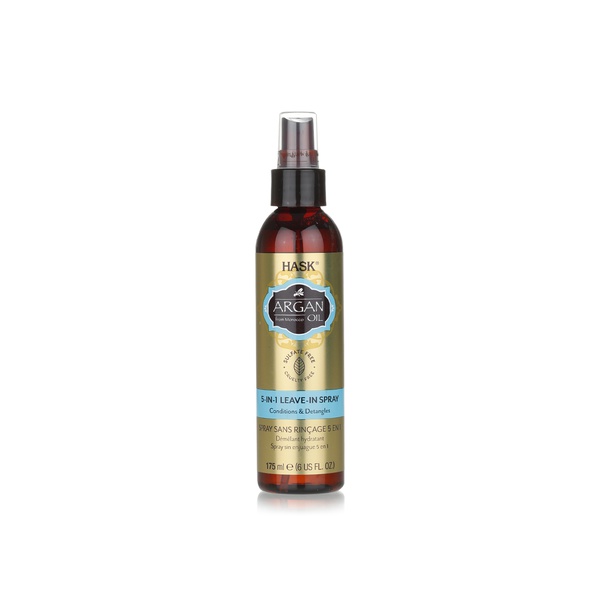 Buy Hask argan oil 5-in-1 leave in spray 175ml in UAE