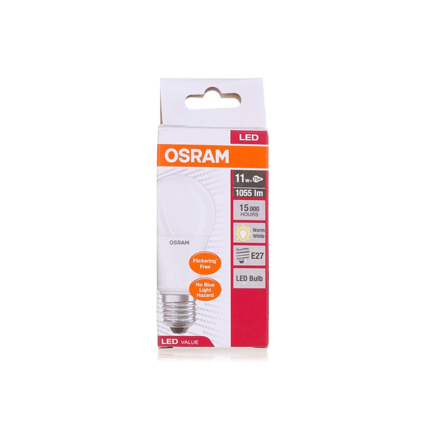 اشتري Osram LED value bulb 11w warm white في الامارات