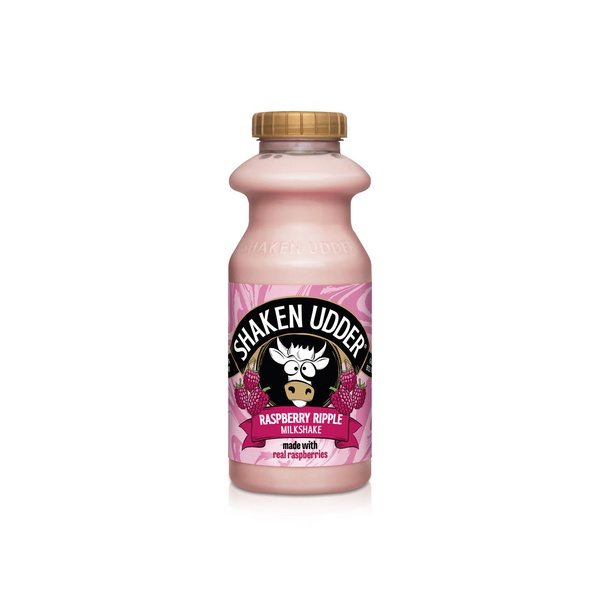 Shaken Udder Raspberry Ripple Milkshake 330ml