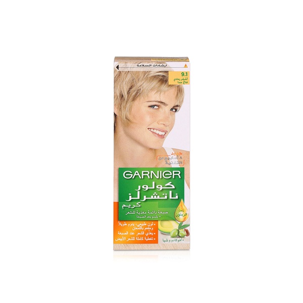 Garnier Colour Naturals Cream 9.1 Extra Light Ash Blonde Permanent Hair Dye