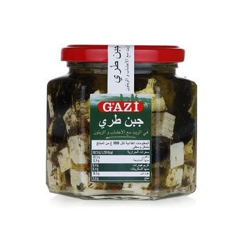 Gazi Cheese with Herbs and Olives 200g