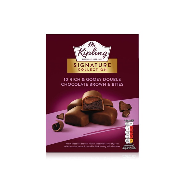 Mr Kipling Double Choco Gooey Brownie Bites 150g