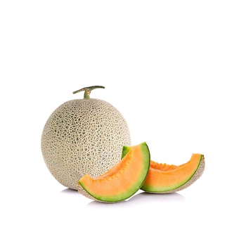 Premium rock melon sliced