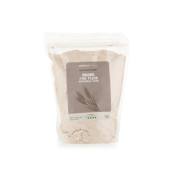 Spinneysfood Organic Fine Plain Wholemeal Flour 1500g