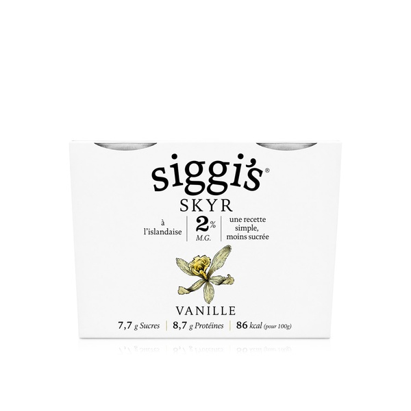 Siggi's Skyr 2% Vanilla 2 x 140g