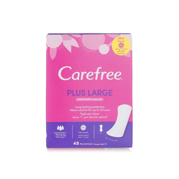 Carefree Pantyliners Large Regular x 48