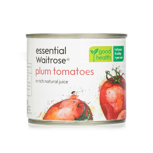 اشتري Essential Waitrose plum tomatoes 230g في الامارات