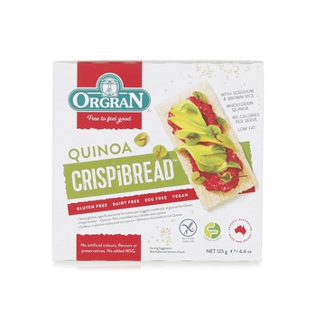 Orgran Quinoa Crispibread 125g