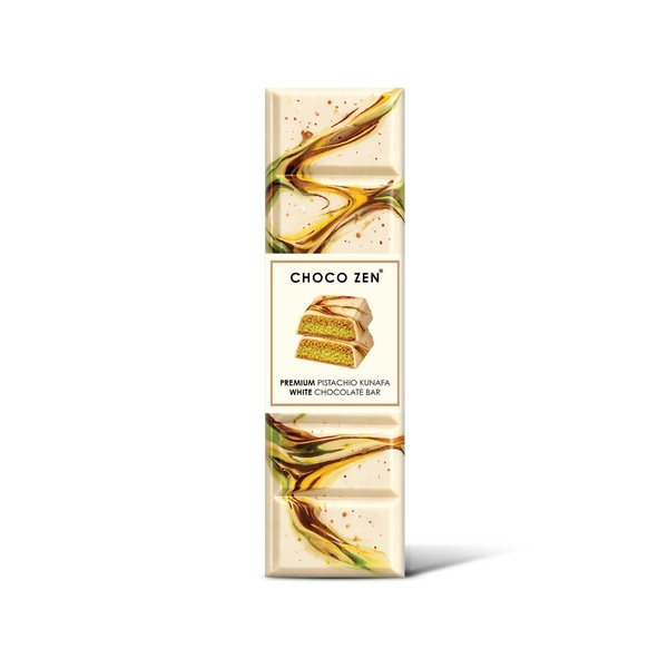 Choco Zen Pistachio Kunafa White Chocolate 45g