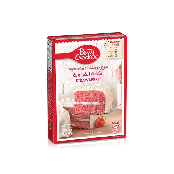 Betty Crocker Super Moist Strawberry Cake Mix 400g