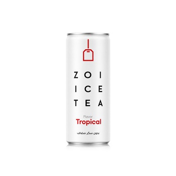 Zoi Tropical Iced Tea Drink 320ml