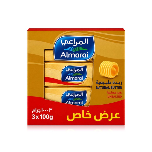 Almarai Unsalted Butter 100g x 3