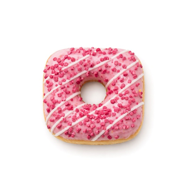 STRAWBERRY SQUARE DONUT 64G