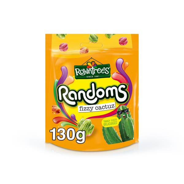 Rowntrees Randoms Fizzy Cactuz 130g