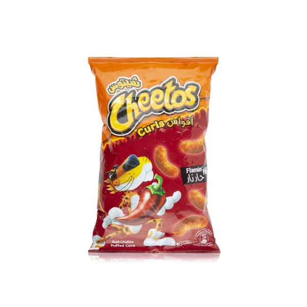 Cheetos Flaming Hot Curls 90g Spinneys Uae