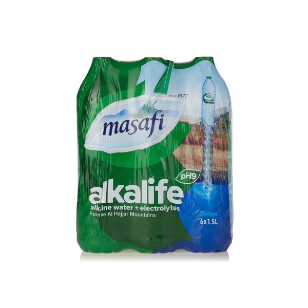 Buy Masafi alkalife water 1.5ltr x6 in UAE