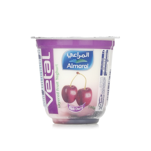 Almarai Layered Black Cherry Yoghurt 140g