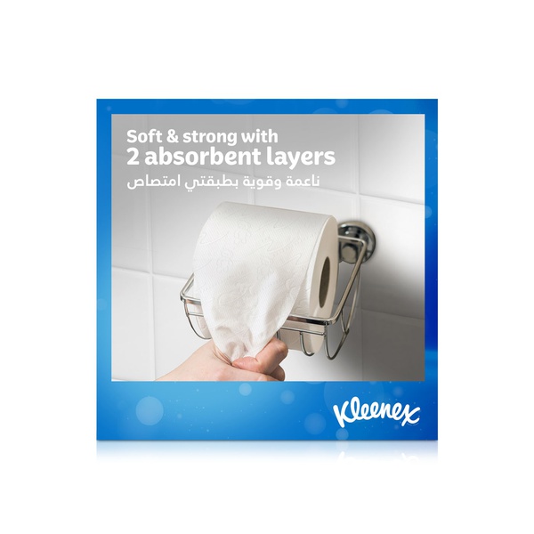 Kleenex Dry Soft Toilet Tissue Paper 200 Sheets x 2 Ply x 4 Rolls