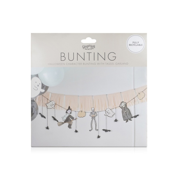 Ginger Ray Halloween Hanging Character Bunting