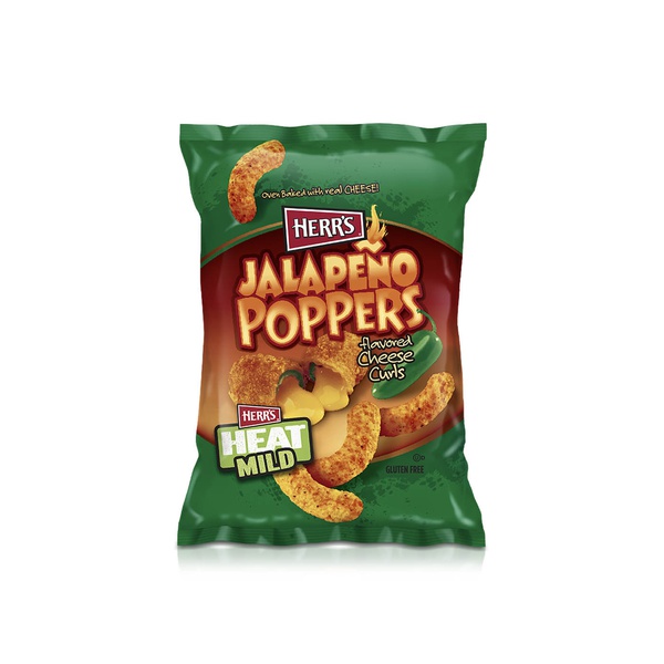 Herr's Jalapeño Poppers Flavored Cheese Curls 198g