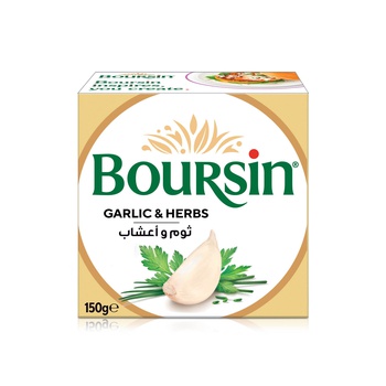 Boursin Soft Cheese Garlic and Herbs 150g