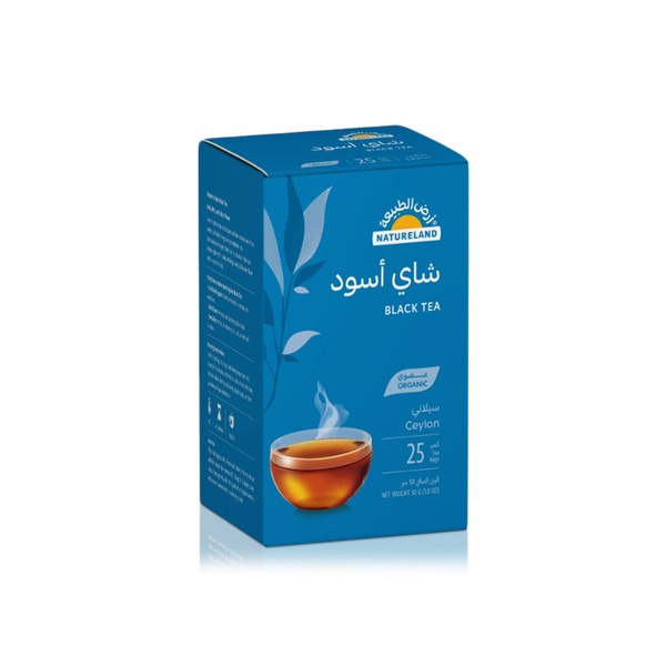 Natureland Organic Black Tea Bags x 25
