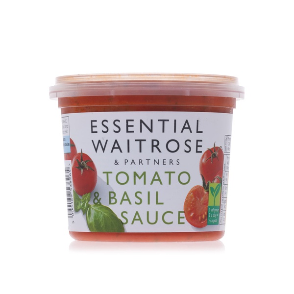 Waitrose Essential Tomato and Basil Sauce 350g