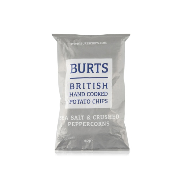 Burts Sea Salt and Crushed Peppercorn Chips 150g