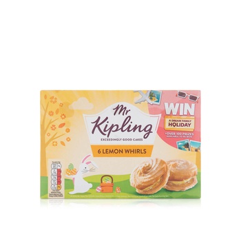 Mr Kipling Lemon Whirls 6 Pack