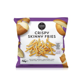 Strong Roots Frozen Crispy Skinny Fries 750G