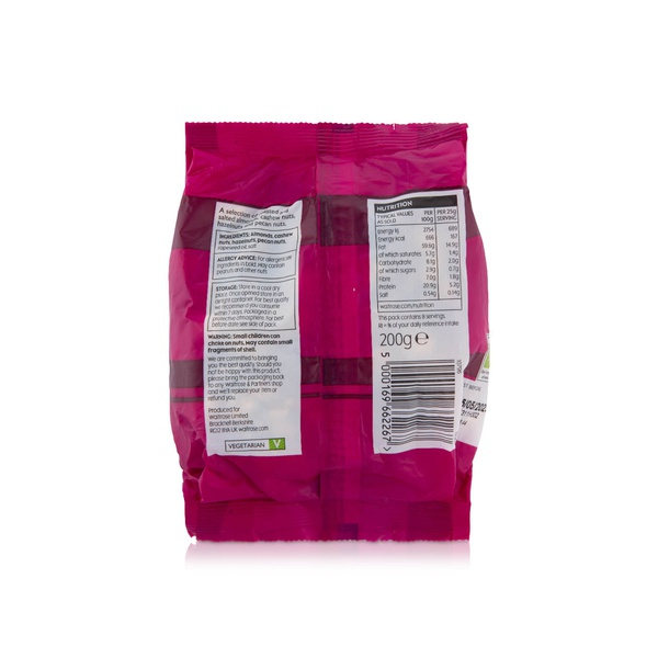 Waitrose Roasted and Salted Mixed Nuts 200g